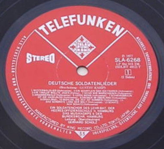 Deutsche Soldatenlieder = リリー・マルレーン (ドイツ名行進歌集)