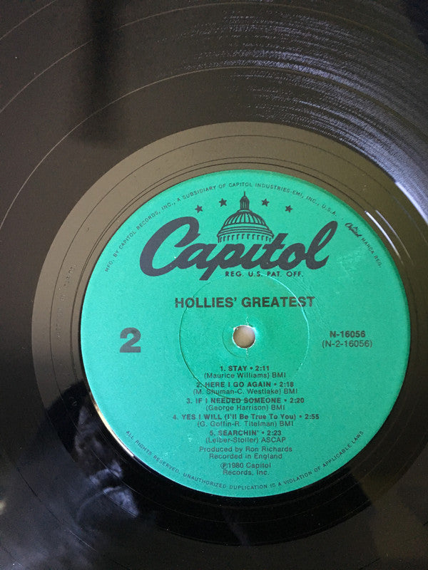 Hollies' Greatest