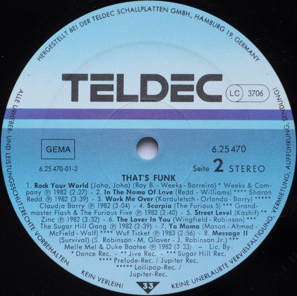 That's Funk · Hot Groove!