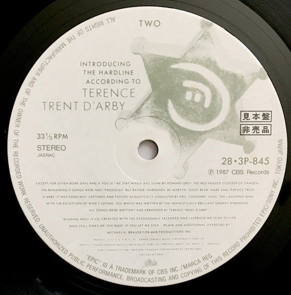 Introducing The Hardline According To Terence Trent D'Arby