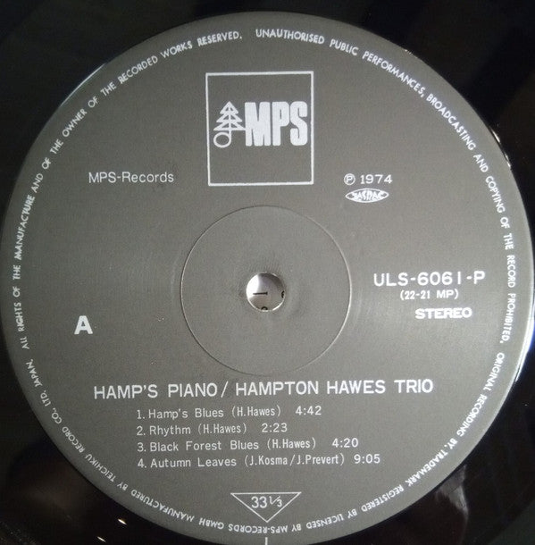 Hamp's Piano