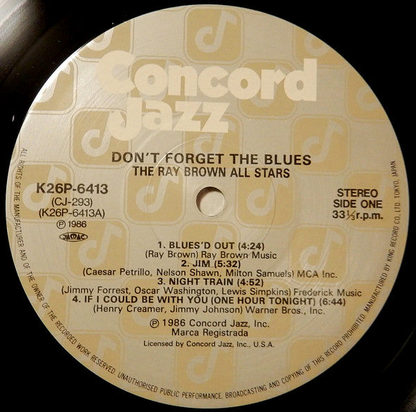 Don't Forget The Blues