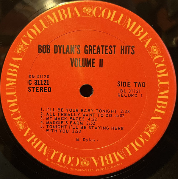 Bob Dylan's Greatest Hits Volume II