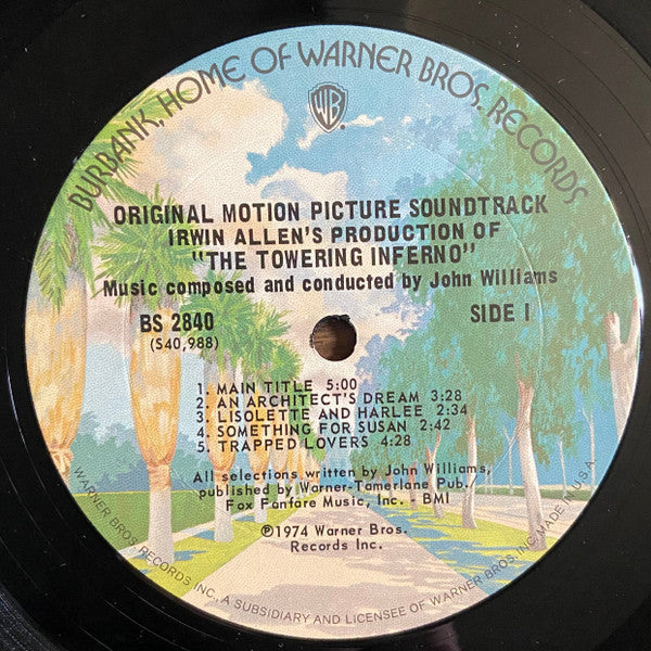 Irwin Allen's Production Of The Towering Inferno (Original Motion Picture Soundtrack)