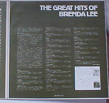 The Great Hits Of Brenda Lee