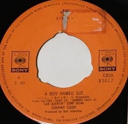 A Boy Named Sue / San Quentin