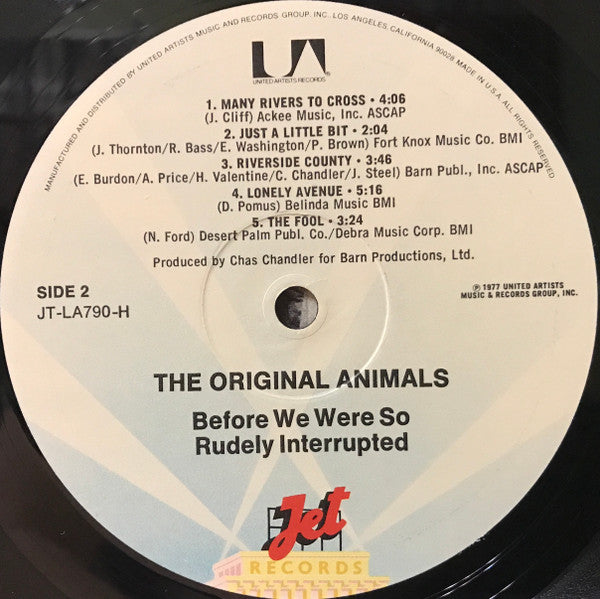 Before We Were So Rudely Interrupted