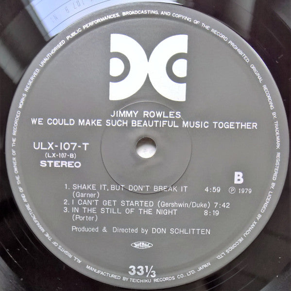 We Could Make Such Beautiful Music Together