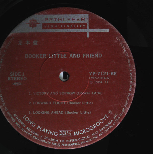 Booker Little And Friend*