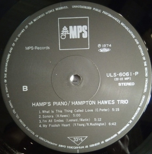 Hamp's Piano