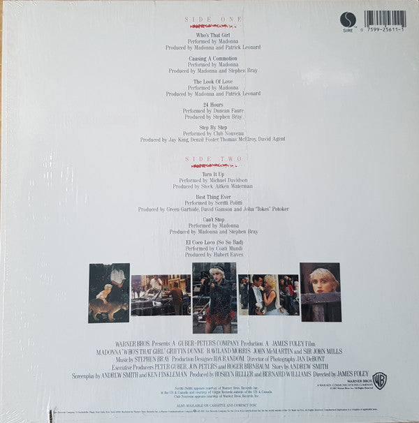 Who's That Girl (Original Motion Picture Soundtrack)