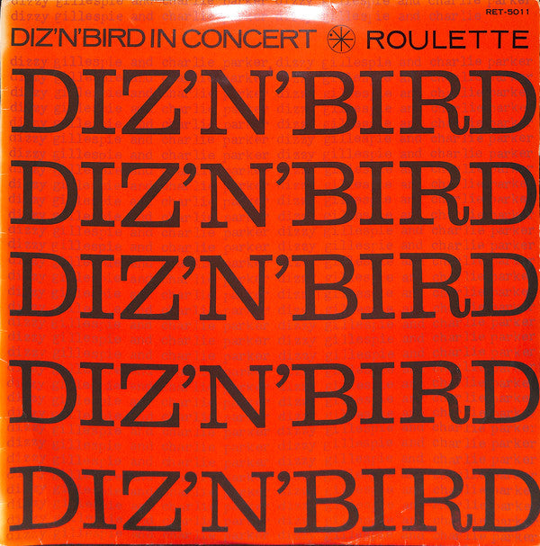 Diz 'N' Bird In Concert