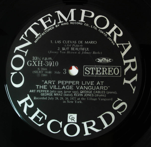 Live At The Village Vanguard