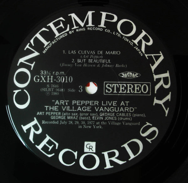 Live At The Village Vanguard