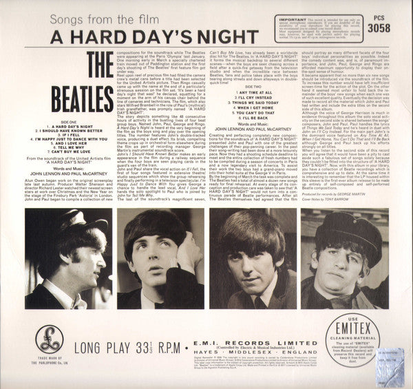 A Hard Day's Night