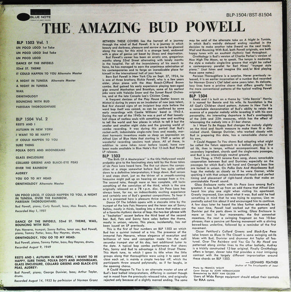 The Amazing Bud Powell (Volume 2)