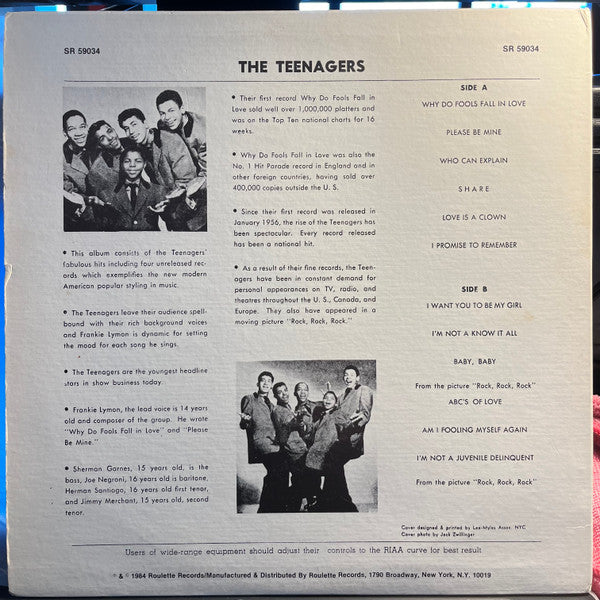 The Teenagers Featuring Frankie Lymon