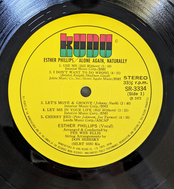 Alone Again, Naturally