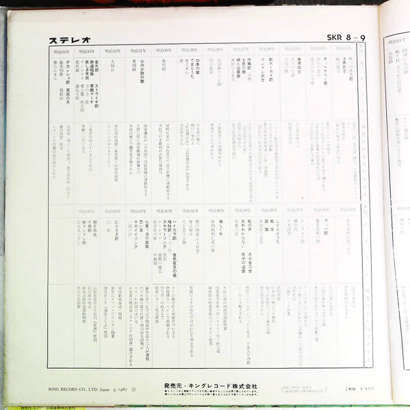 歌と音でつづる 明治