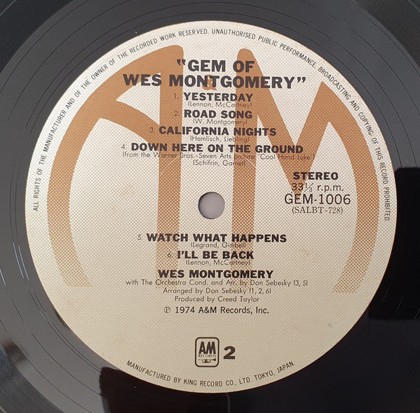 Gem Of Wes Montgomery