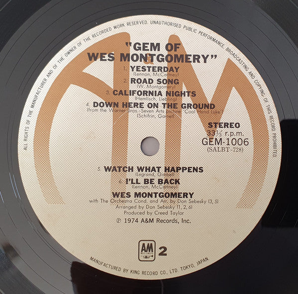 Gem Of Wes Montgomery