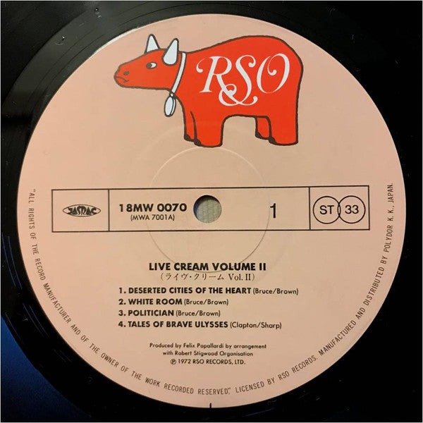 Live Cream Volume II