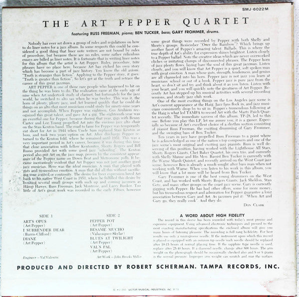 The Art Pepper Quartet