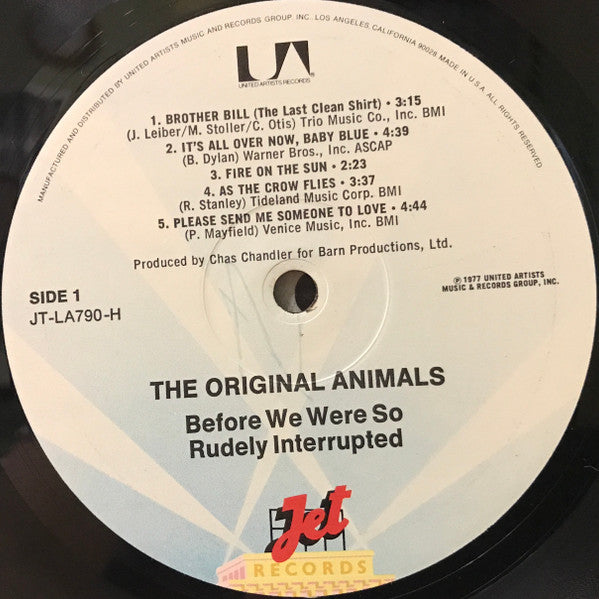 Before We Were So Rudely Interrupted