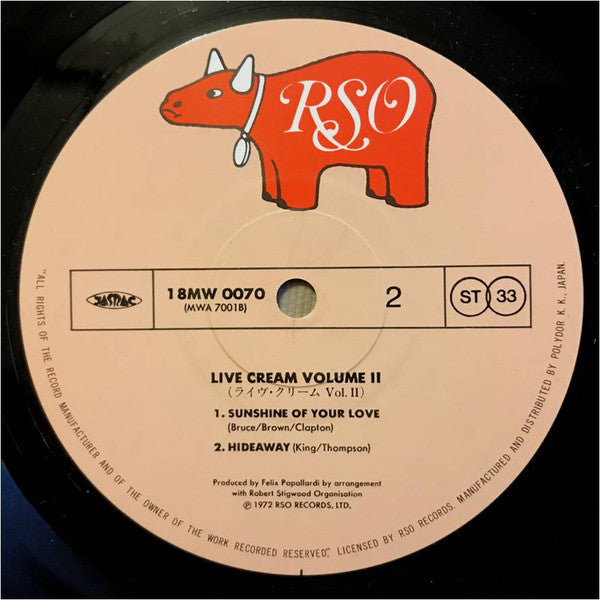 Live Cream Volume II