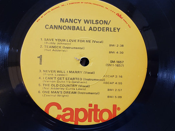 Nancy Wilson / Cannonball Adderley