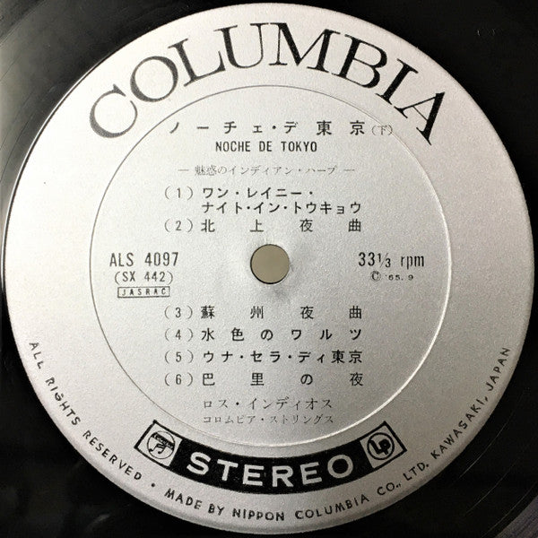 ノーチェ・デ東京 魅惑のインディアン・ハープ