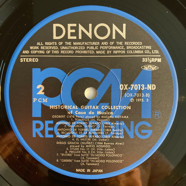 Historical Guitar Collection Of Casa De Musica