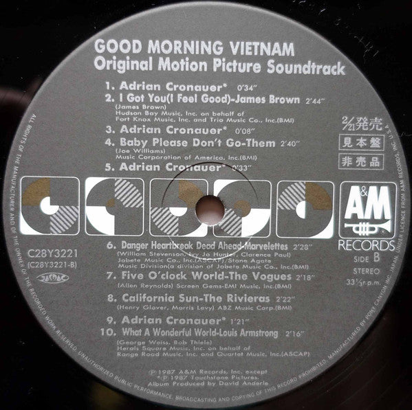 Good Morning, Vietnam - The Original Motion Picture Soundtrack