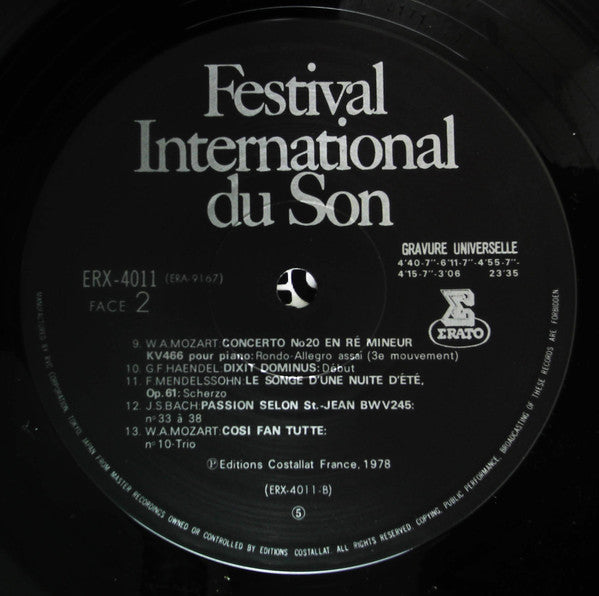 Festival International Du Son 1978