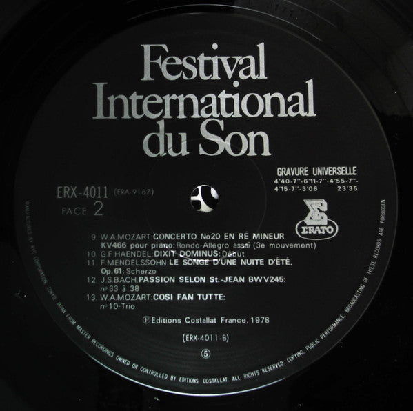 Festival International Du Son 1978