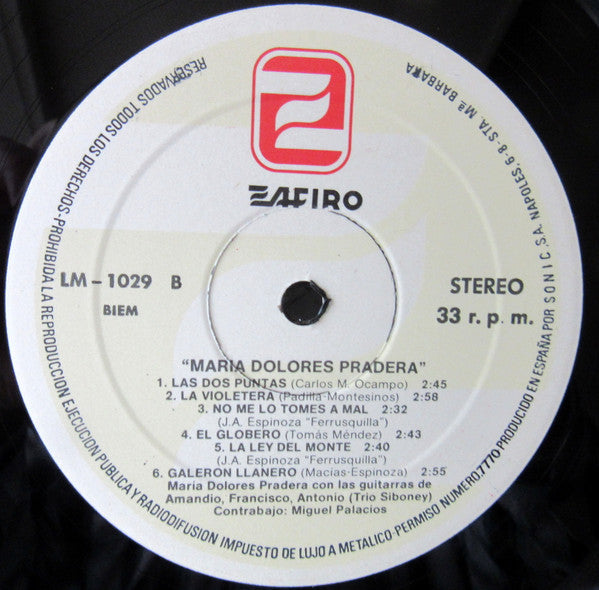 Maria Dolores Pradera