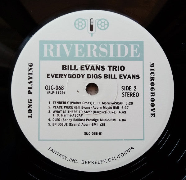 Everybody Digs Bill Evans