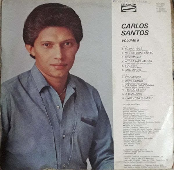 Carlos Santos - Volume 6