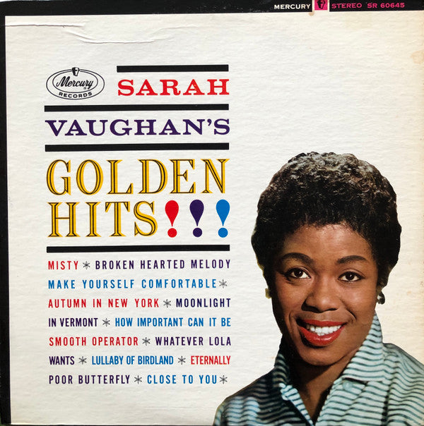 Sarah Vaughan's Golden Hits