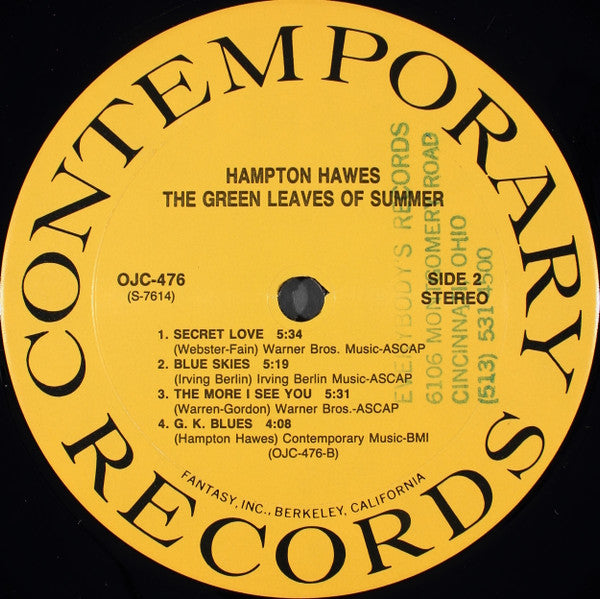 The Green Leaves Of Summer