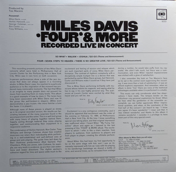 'Four' & More - Recorded Live In Concert