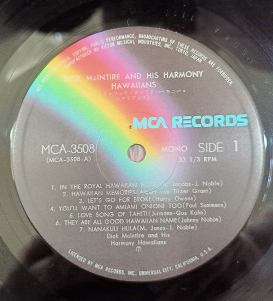 Dick McIntire And His Harmony Hawaiians