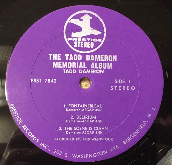 The Tadd Dameron Memorial Album