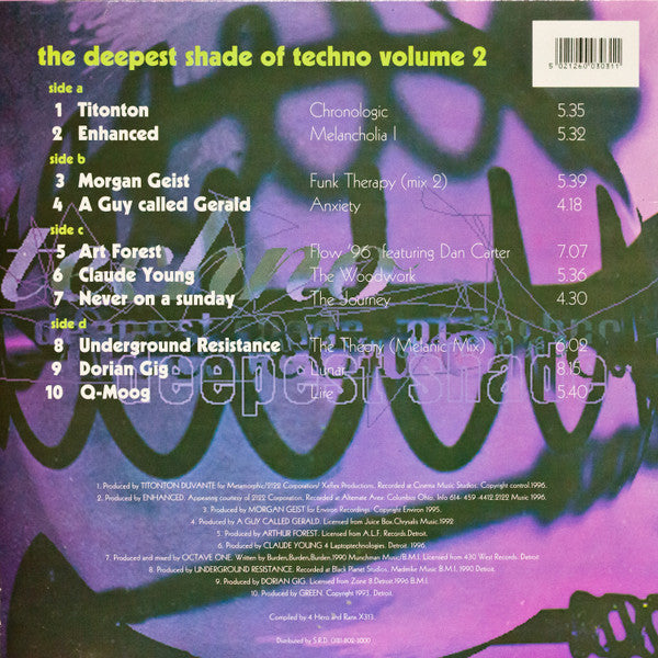 The Deepest Shade Of Techno Vol II