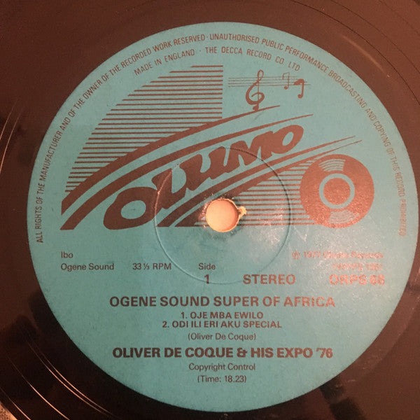 Ogene Sound Super Of Africa