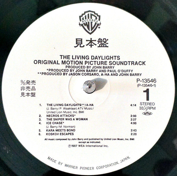 The Living Daylights (Original Motion Picture Soundtrack)