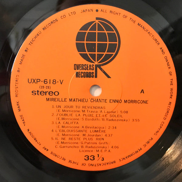 Mireille Mathieu Chante Ennio Morricone