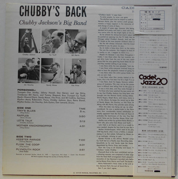 Chubby's Back!