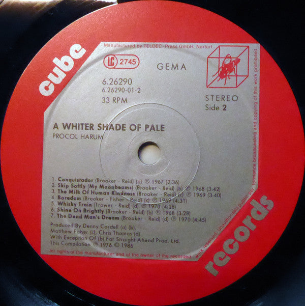 A Whiter Shade Of Pale