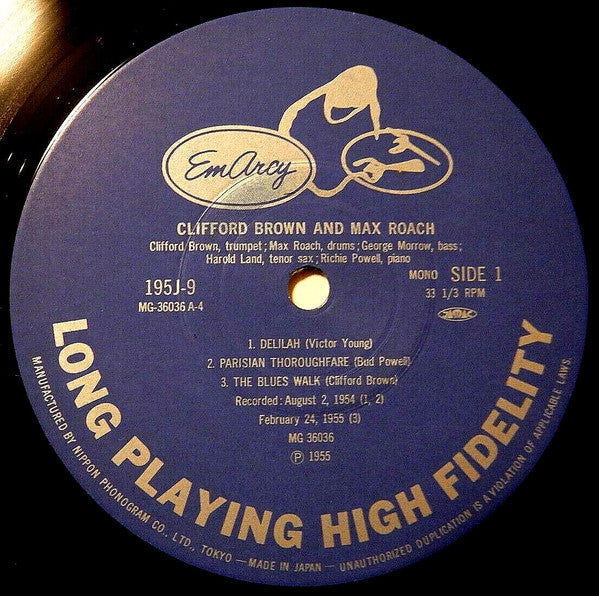 Clifford Brown And Max Roach